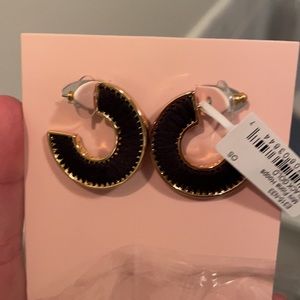 Black Mignonne Gavigan Hoops